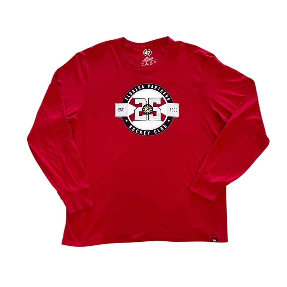 Florida Panthers 25th Anniversary Logo shirt